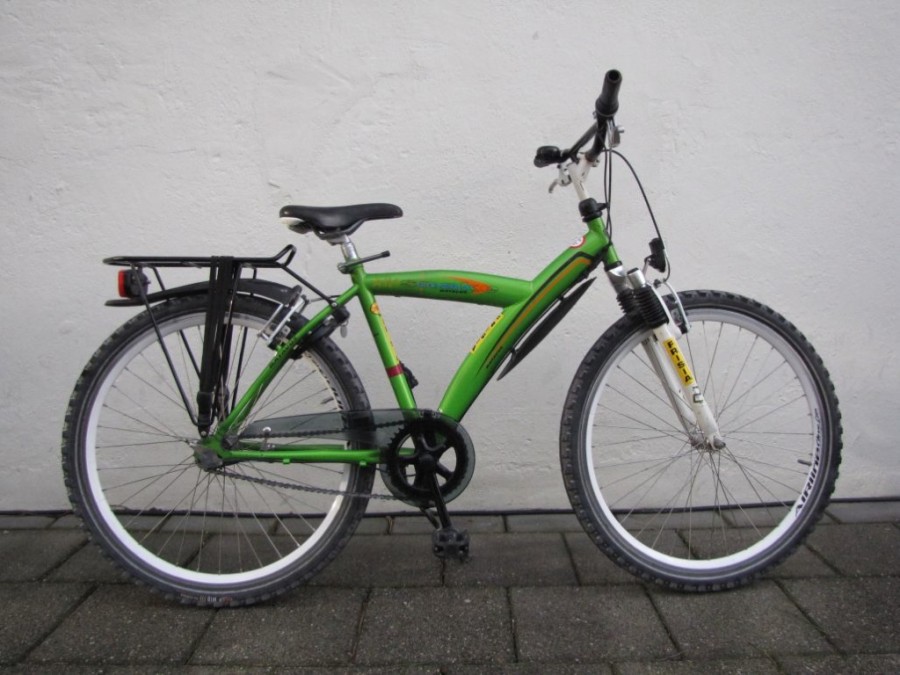 mengsel Slapen Gunst 26 inch snake jongensfiets (9-12 jaar) ( AJ ) - Fietsenverhuur Frisia